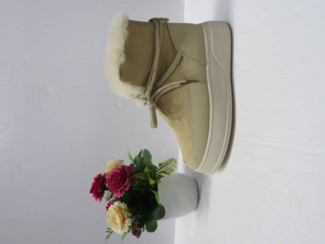 Botki Damskie 1052 BEIGE 36-41