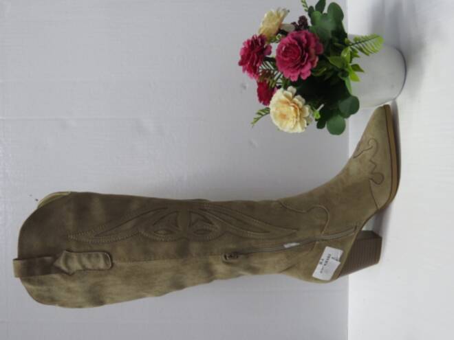 Kozaki Damskie 8687 KHAKI 36-41 1