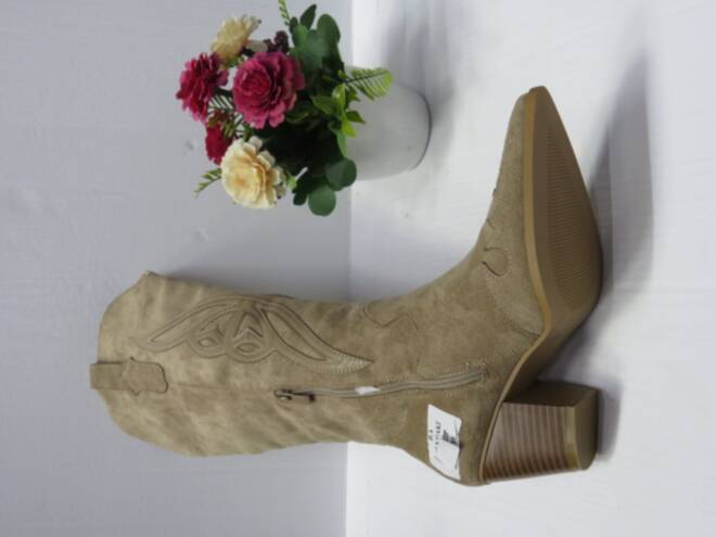 Kozaki Damskie 8687 KHAKI 36-41 2