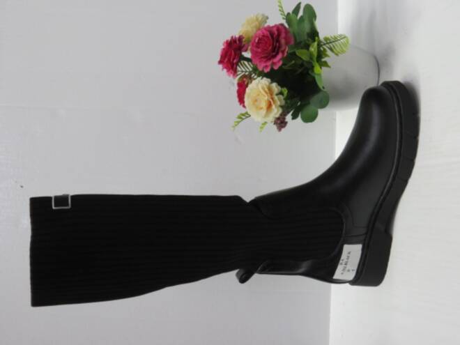 Kozaki Damskie 0-201 BLACK 36-41 1