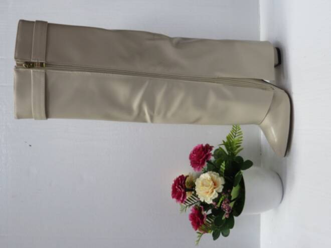 Kozaki Damskie LA-287 BEIGE 36-41 1