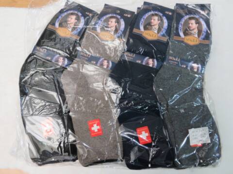 Skarpety angora męskie AA005-1 Mix kolor 40-46