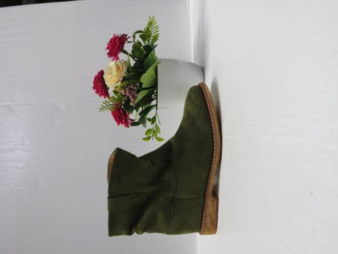 Botki Damskie A3725-7 GREEN 36-41