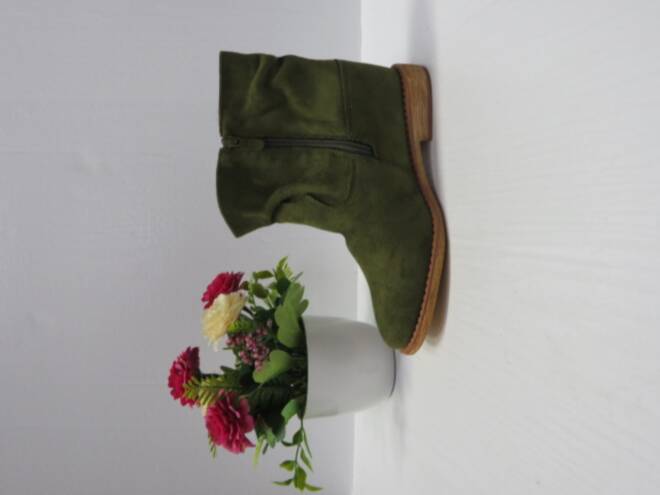 Botki Damskie A3725-7 GREEN 36-41 1