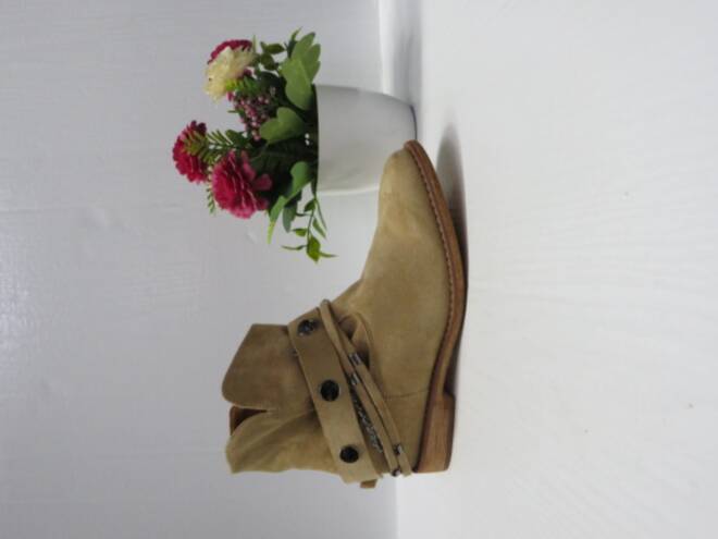 Botki Damskie A3705-63 KHAKI 36-41