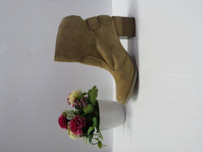 Botki Damskie A6110-63 KHAKI 36-41 1
