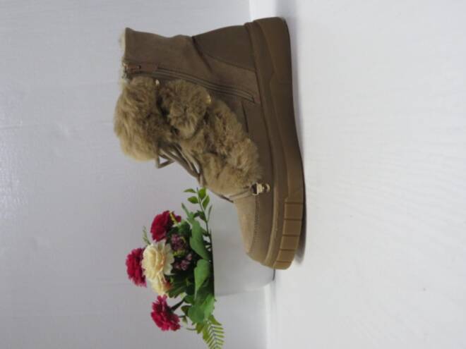 Botki Damskie F6325 KHAKI 36-41 1
