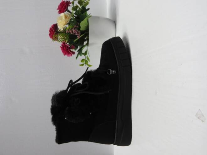 Botki Damskie F6325 BLACK 36-41