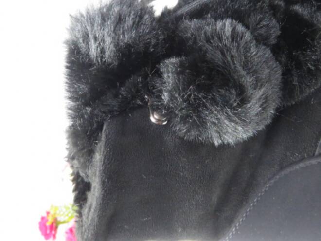 Botki Damskie F6325 BLACK 36-41 3