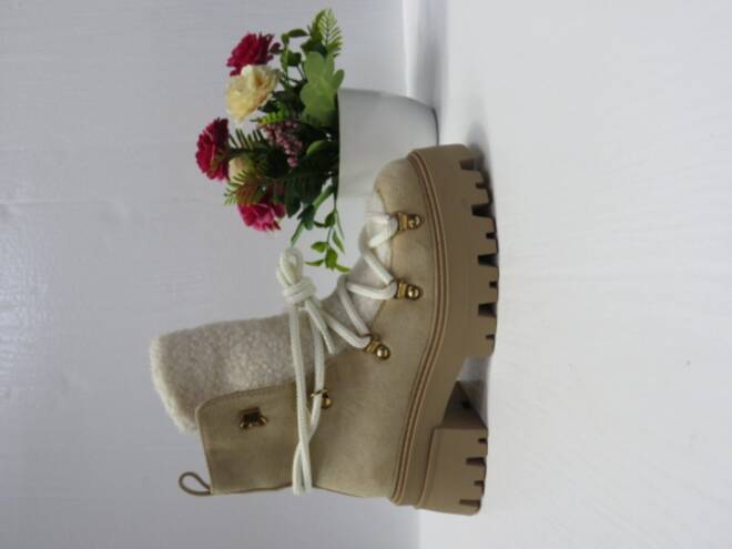 Botki Damskie 9521 BEIGE 36-41