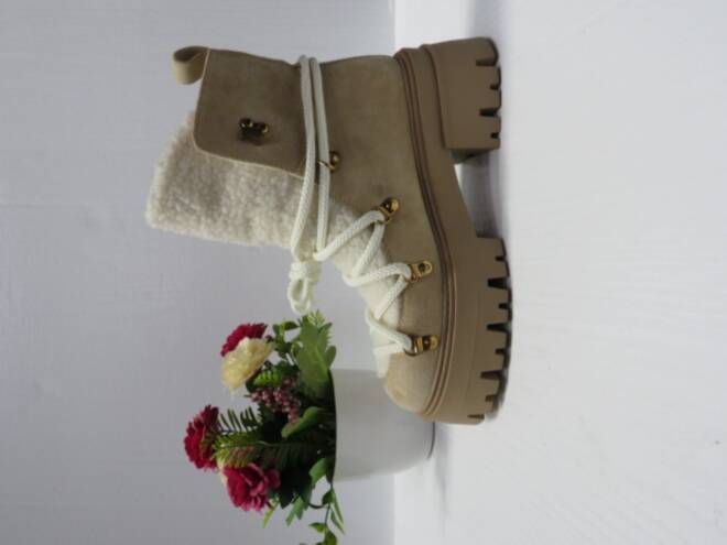 Botki Damskie 9521 BEIGE 36-41 1