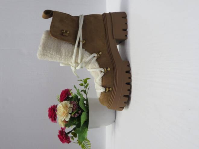 Botki Damskie 9521 CAMEL 36-41 1