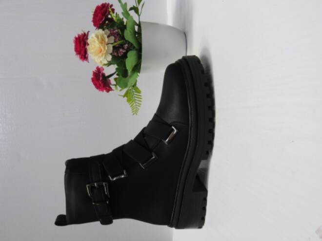 Botki Damskie ZY004 BLACK 36-41
