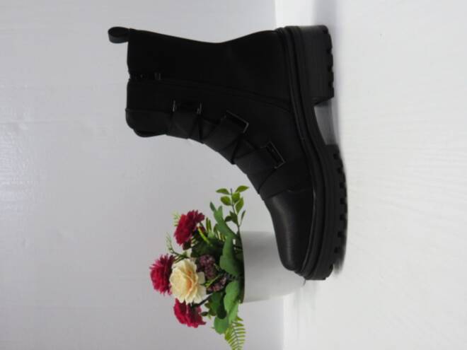 Botki Damskie ZY004 BLACK 36-41 1