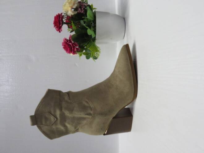 Botki Damskie 9599A KHAKI 36-41