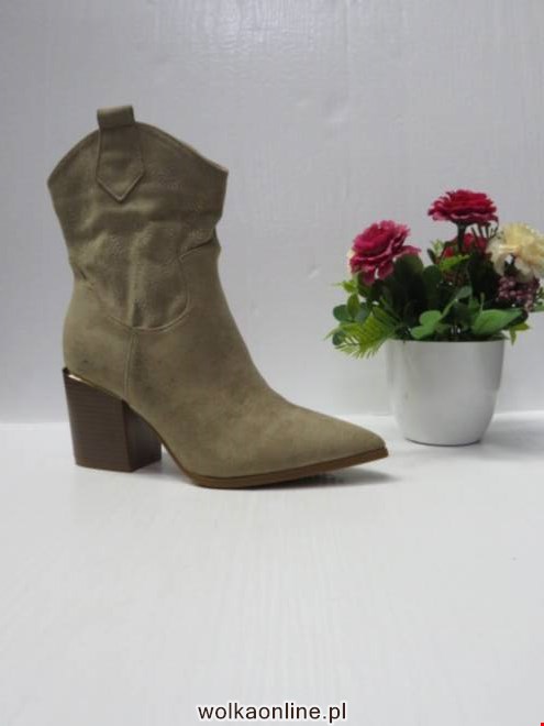 Botki Damskie 9599A KHAKI 36-41