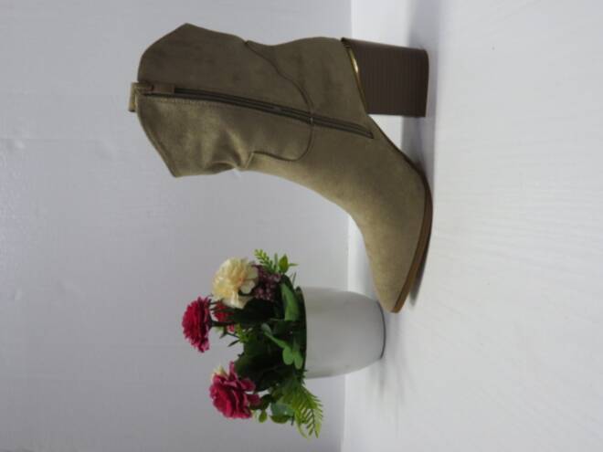 Botki Damskie 9599A KHAKI 36-41 1