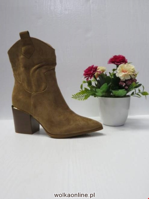 Botki Damskie 9599A CAMEL 36-41