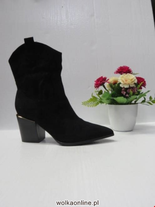 Botki Damskie 9599A BLACK 36-41