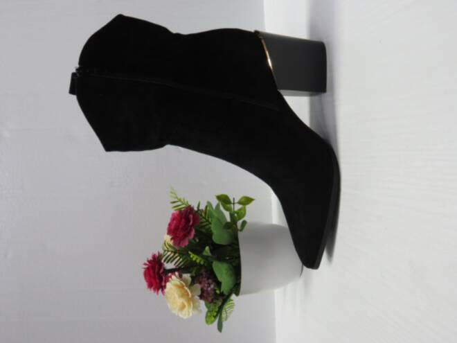 Botki Damskie 9599A BLACK 36-41 1