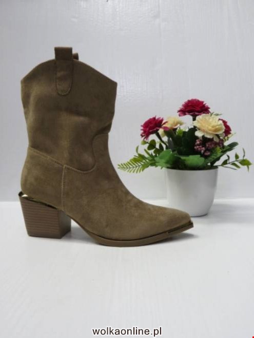 Botki Damskie LQ-87 KHAKI 36-41