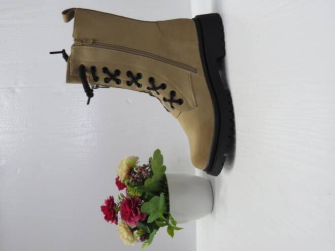 Botki Damskie M628 BEIGE 36-41 1