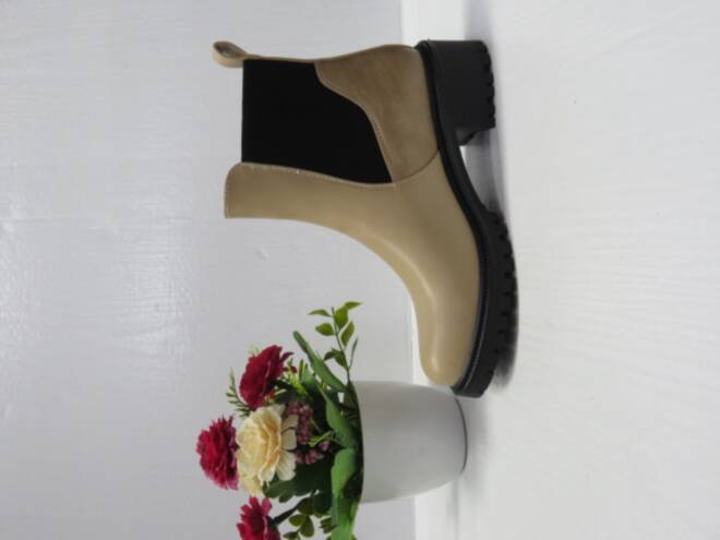 Botki Damskie RYJ-211 BEIGE 36-41 1