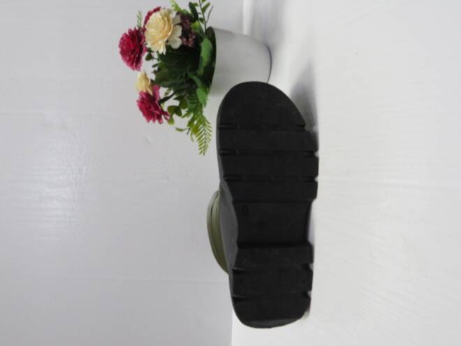  Botki Damskie 5707-11 BLACK/GREEN 36-41 2