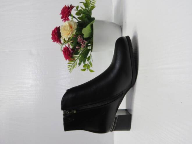 Botki Damskie E1002 BLACK 36-41 1