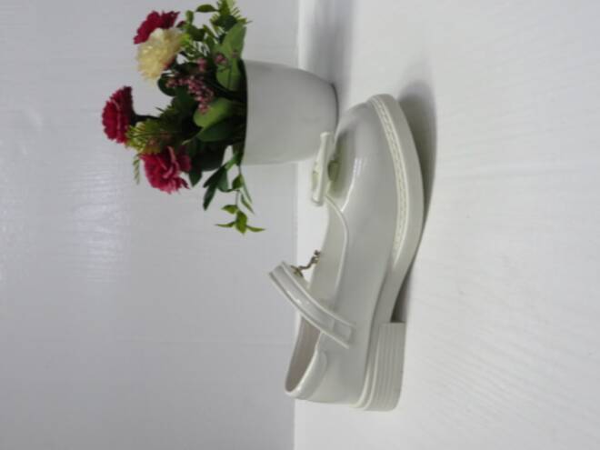 Baleriny Dziecięce DC107 WHITE 31-36 1