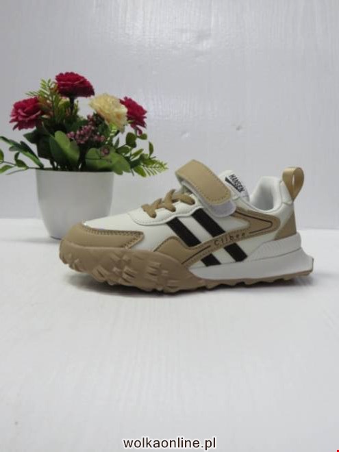 Buty Sportowe Dziecięce LC903 KHAKI/WHITE 32-37