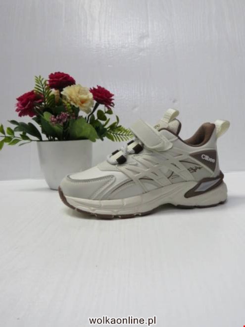 Buty Sportowe Dziecięce LC906 BEIGE/BROWN 32-37