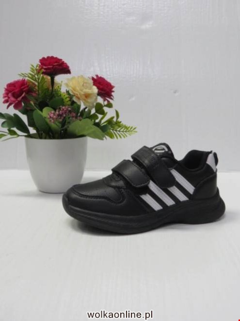 Buty Sportowe Dziecięce EB234 BLACK/WHITE 26-31