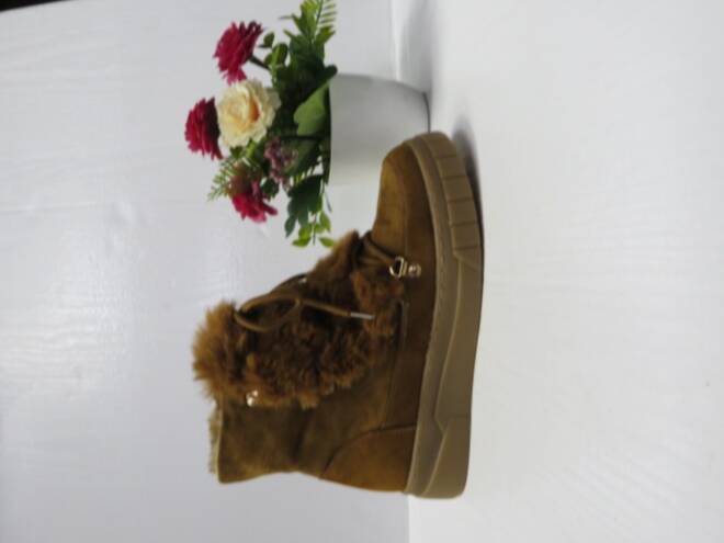 Botki Damskie F6325 CAMEL 36-41