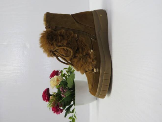Botki Damskie F6325 CAMEL 36-41 1