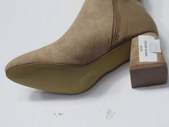 Kozaki Damskie 9329-01 KHAKI 36-41 2