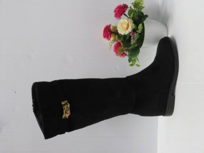 Kozaki Damskie 49922-01 BLACK 36-41