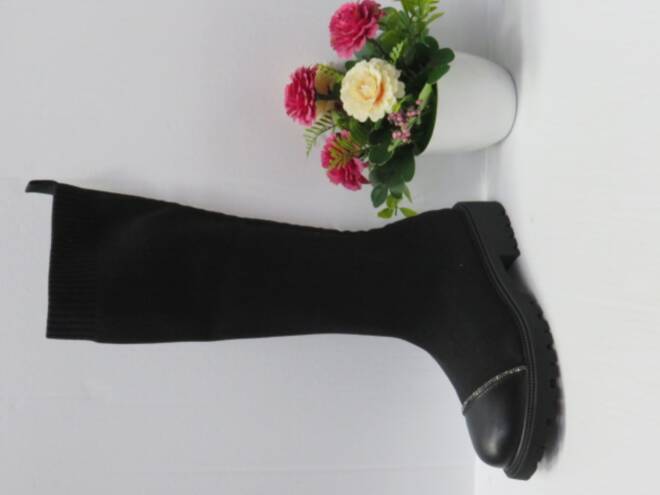 Kozaki Damskie RYJ-192 BLACK 36-41