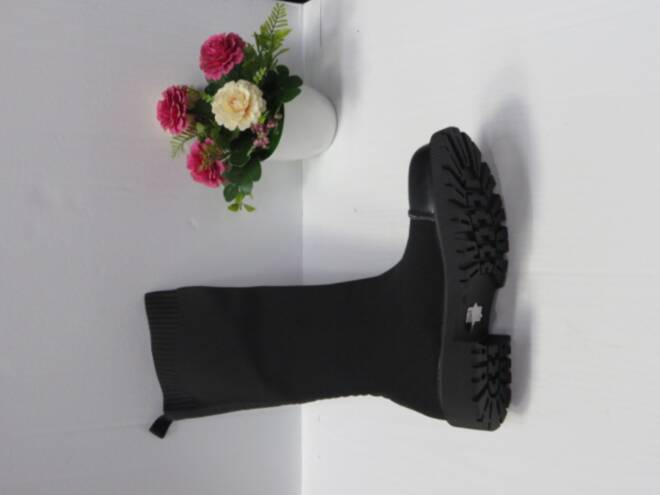 Kozaki Damskie RYJ-192 BLACK 36-41 2