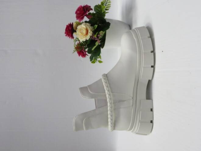 Botki Damskie 8572A WHITE 36-41 1