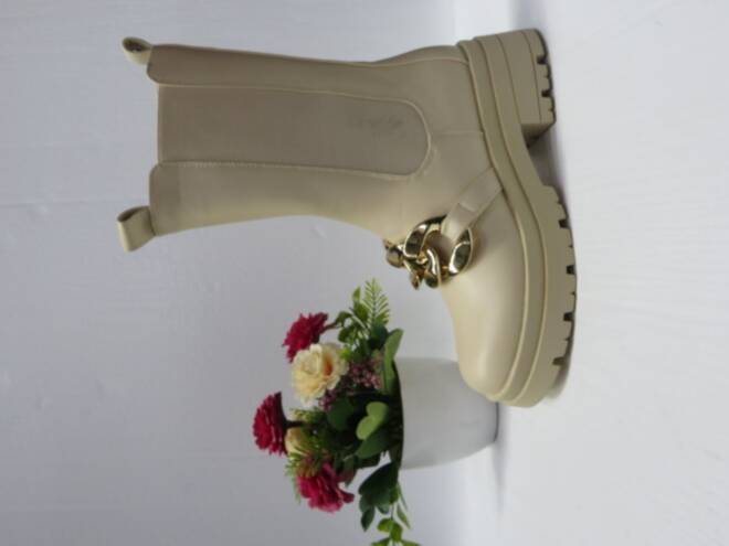 Botki Damskie 8390 BEIGE 36-41