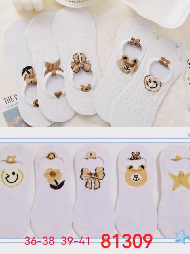 Stopki damskie 81309 Mix KOLOR  36-41