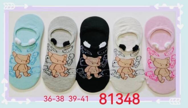 Stopki damskie 81348 Mix KOLOR  36-41 1