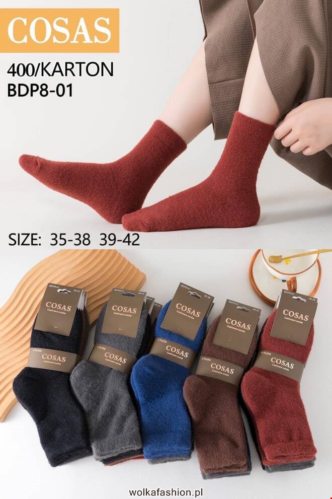 Skarpety damskie BDP8-01 Mix KOLOR  35-42