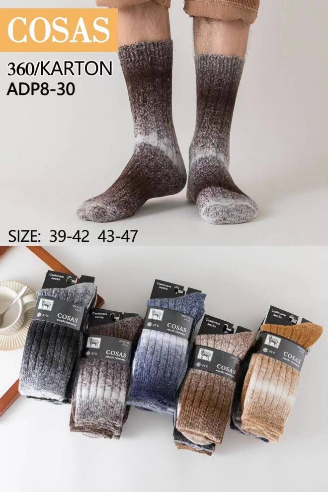 Skarpety męskie ADP8-30 Mix KOLOR  39-46 1