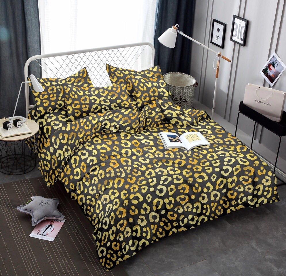 Komplet pościel 3 części 2116 1 kolor  200x220 1