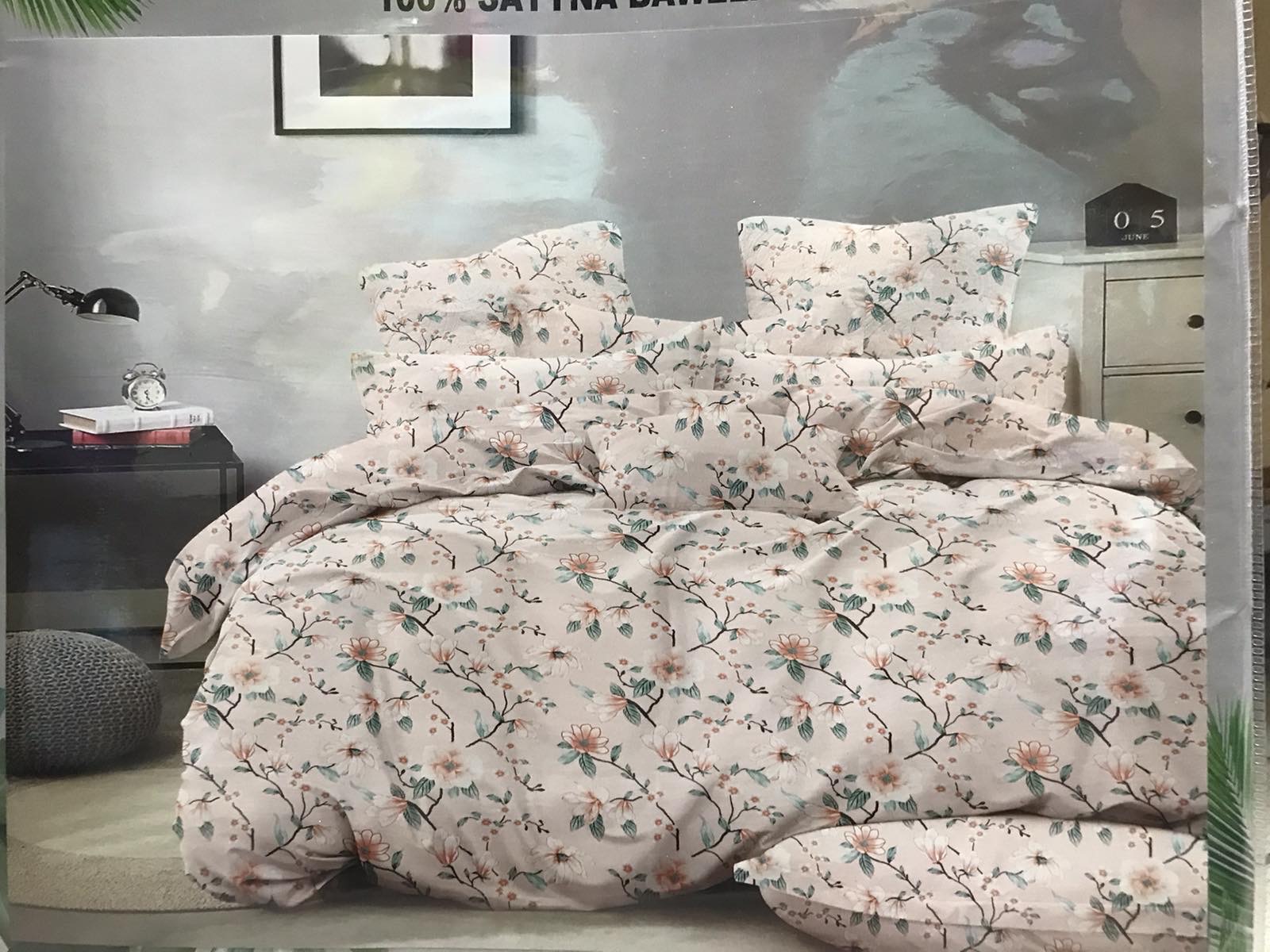 Komplet pościel 3 części 2126 1 kolor  200x220 1