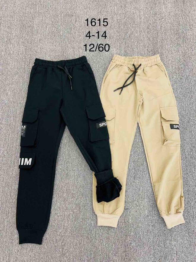 Spodnie  chłopięce 1615 1 kolor  4-14