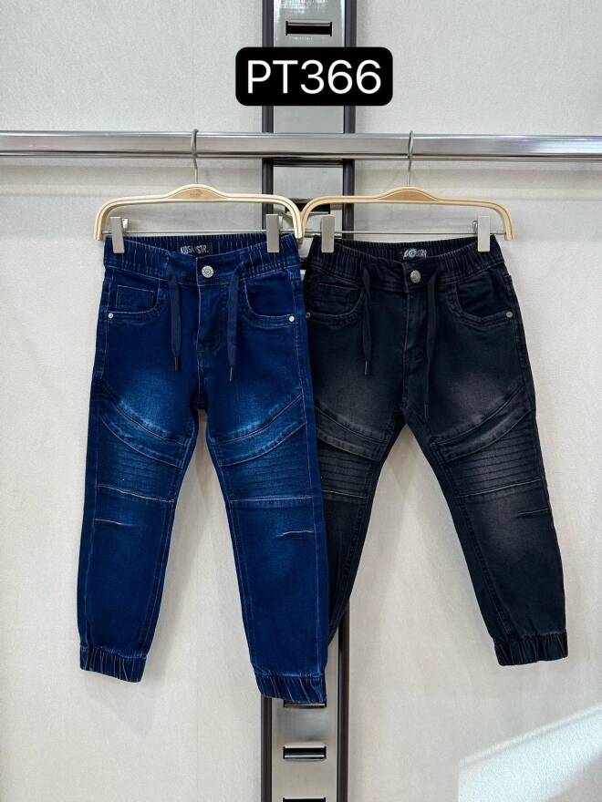 Jeansy chłopięce PT366 1 kolor  4-14 1