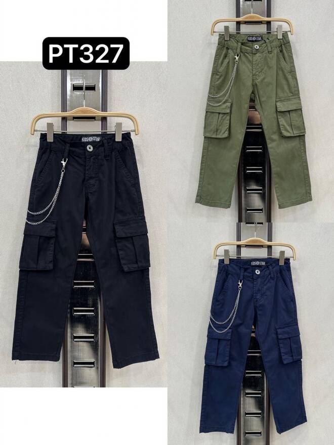 Spodnie  chłopięce PT327 1 kolor  4-14 1